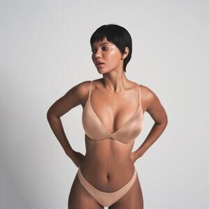 SKIMS WIRELESS FORM Super Push-Up Bra - Sienna Size 34D NWT #1673